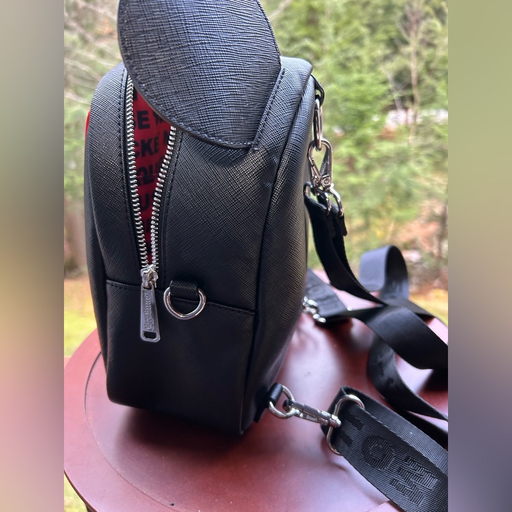 Loungefly Mickey Convertible Backpack & Wallet Set | Crossbody or Mini Park Pack - Picture 4 of 16